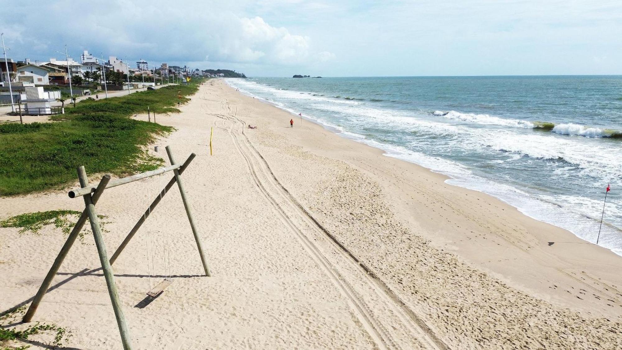 150M Da Praia Em Um Fantastico Edificio Em Balneario Picarras Apartamento Exterior foto